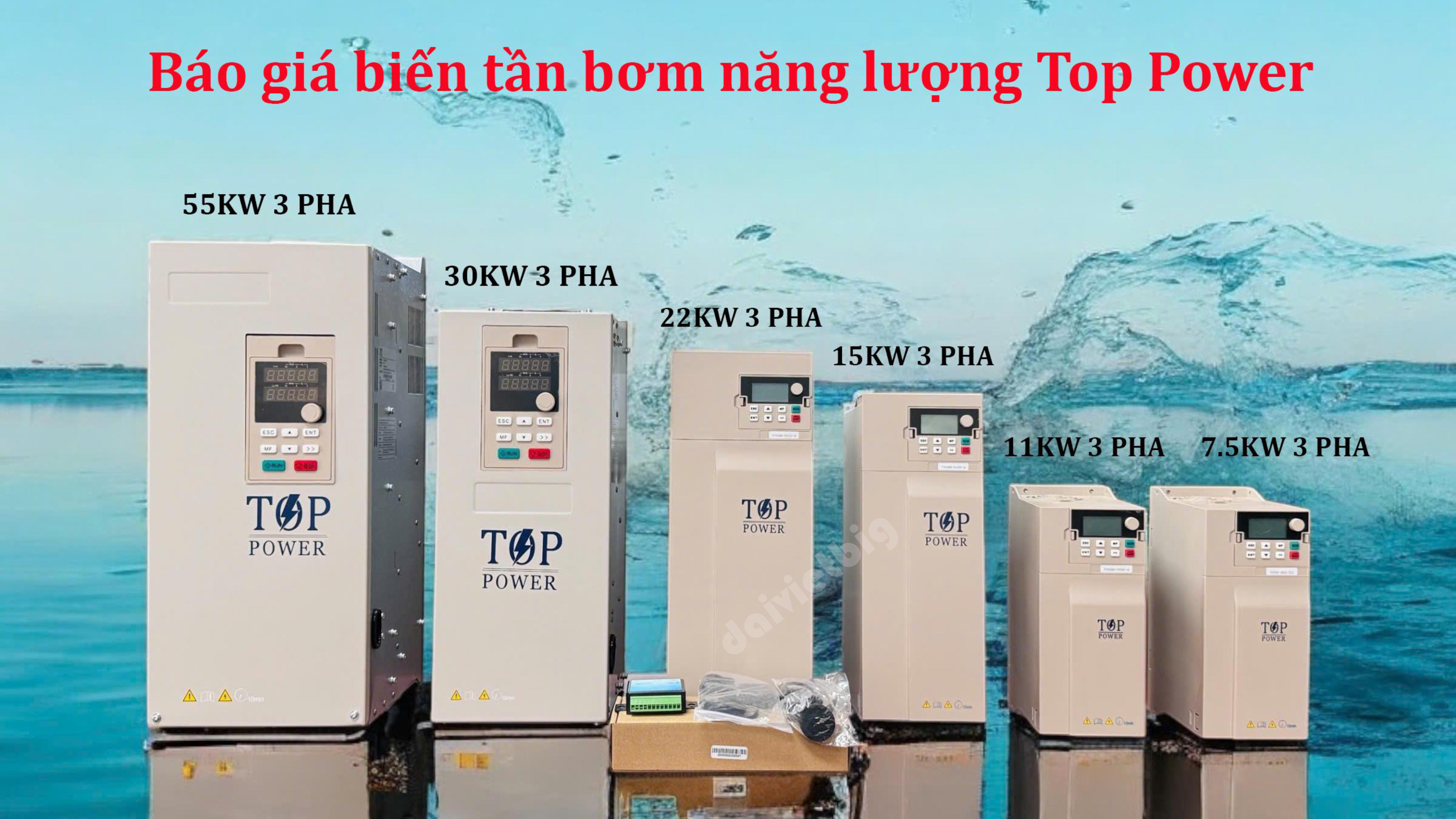 biến tần bơm Top Power