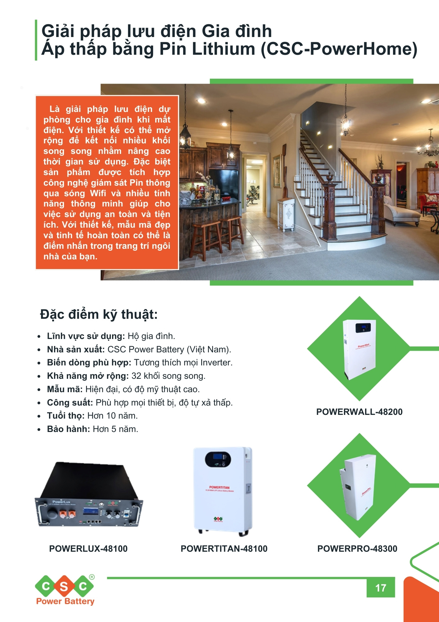  Bộ lưu điện áp thấp PowerLux-48100