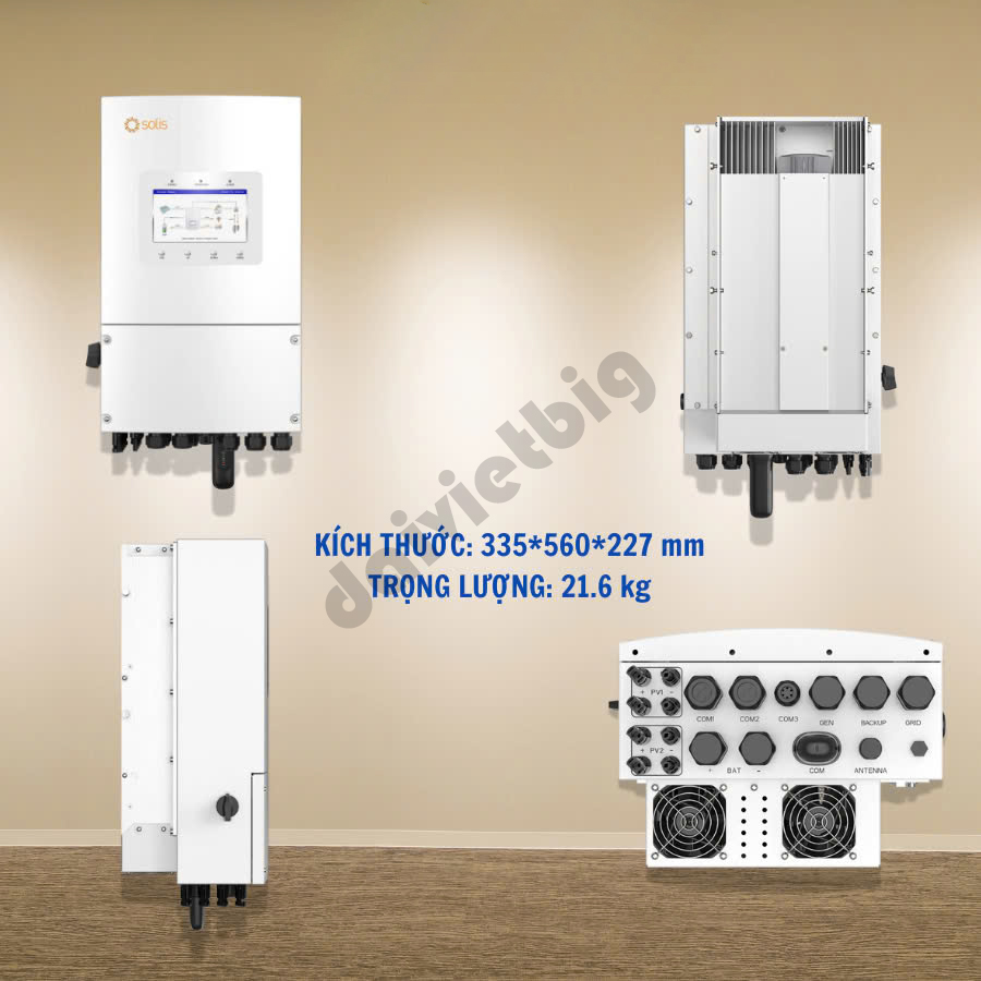 Inverter hybrid Solis S6-EH1P(3-8)K-L-PLUS