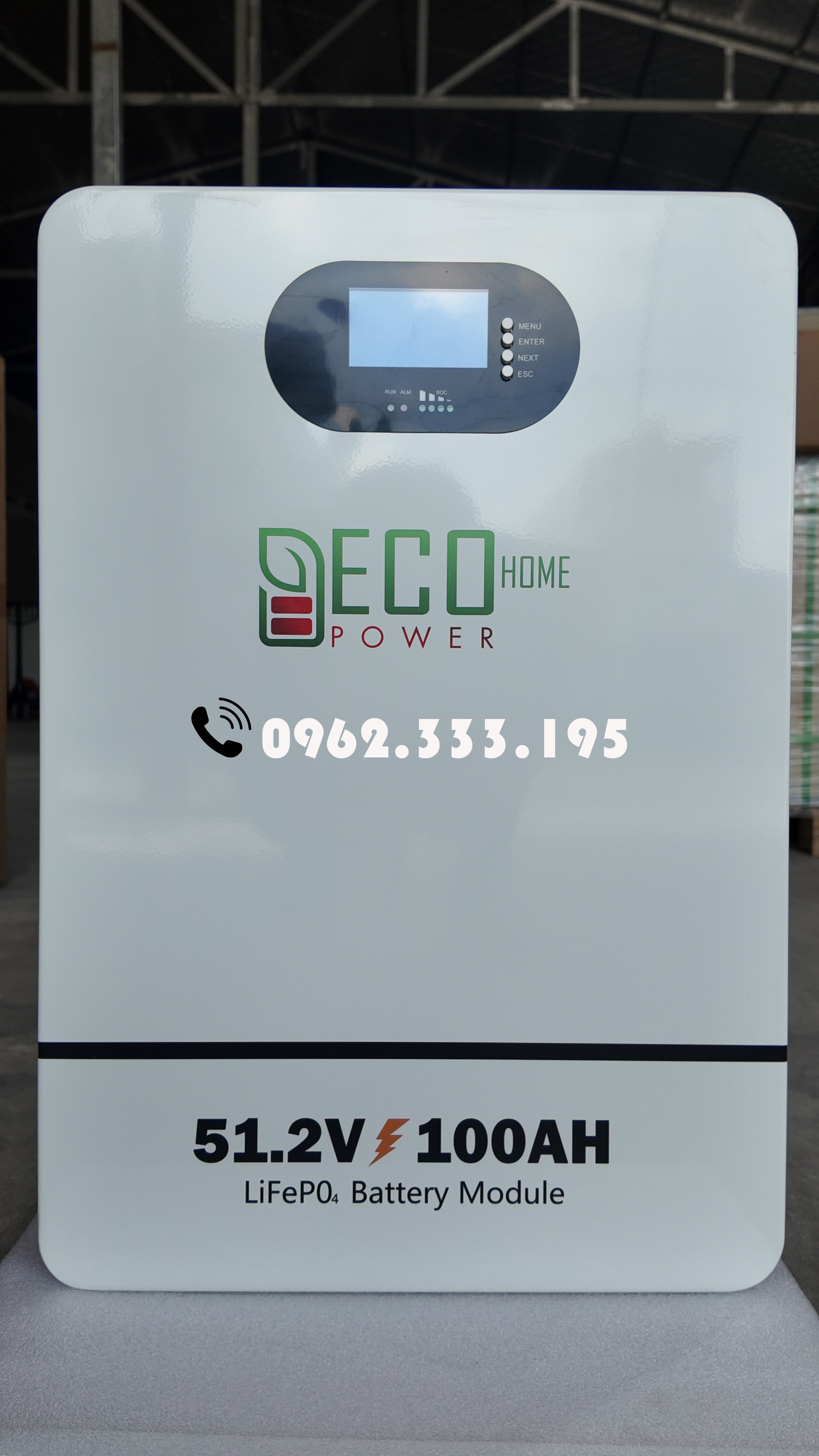 Pin Lithium ECOHOME | 51.2V - 100AH - 5KWH | Bảo Hành 5 năm
