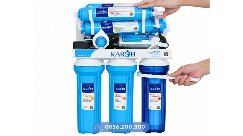 Khi nào thay cả cốc lọc Karofi