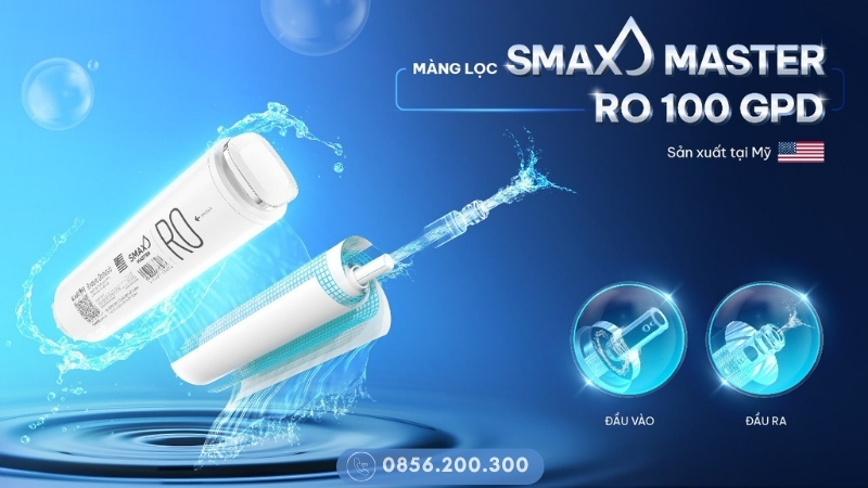 Màng lọc RO Smax Master RO 100GPD nhập khẩu Mỹ