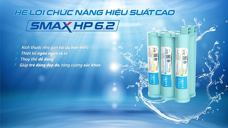 Cụm lõi chức năng Smax HP 6.2 đúc nguyên khối Karofi KAD-M55