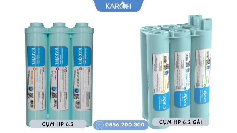 Cụm lõi chức năng SMAX HP 6.2 và HP 6.2 tháo lắp nhanh