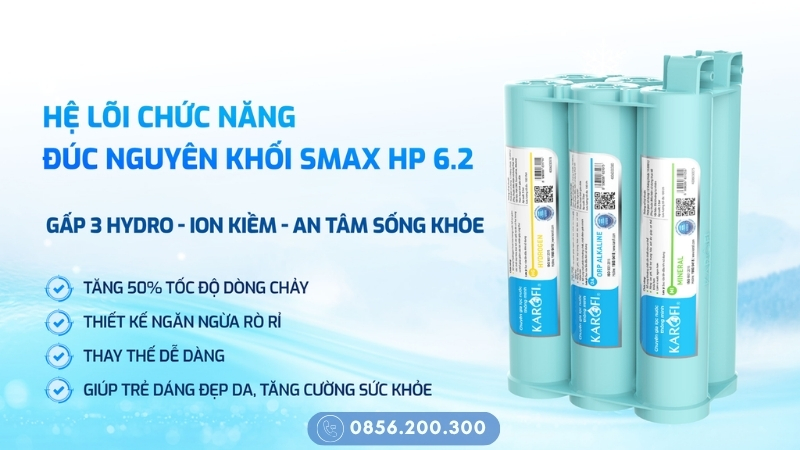 Cụm lõi chức năng nguyên khối SMAX HP 6.2 tháo lắp nhanh