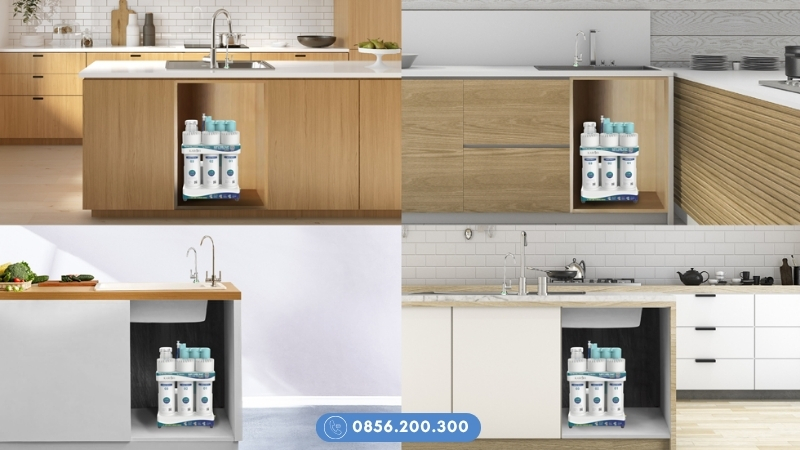 Máy lọc nước Karofi để gầm nhỏ gọn