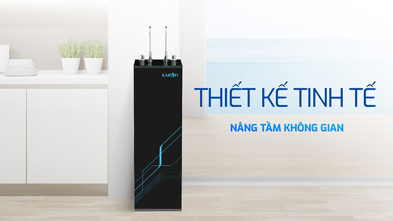Thiết kế mặt kính cường lực của Karofi KAH-D18