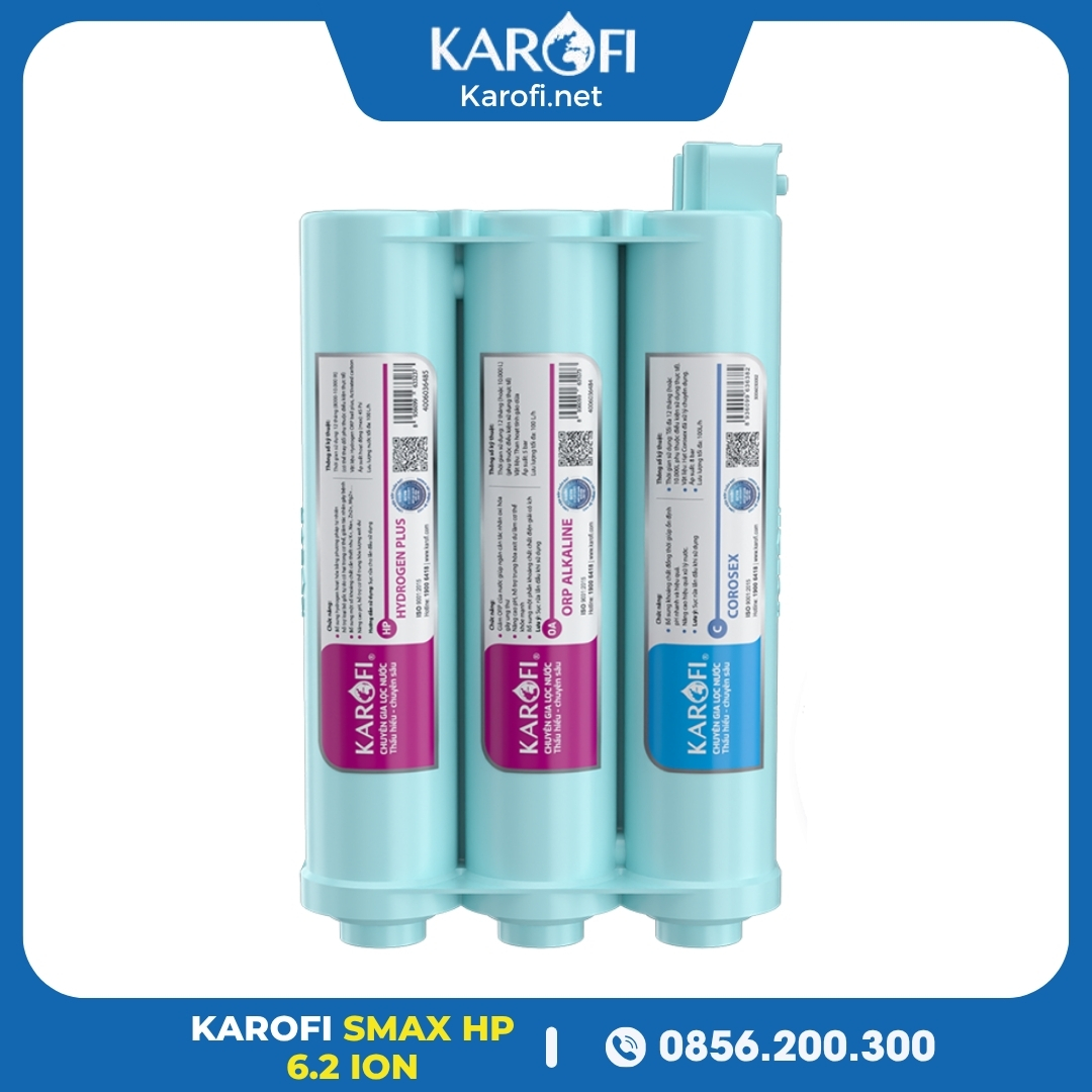 Bộ Lõi Chức Năng KAROFI Smax HP 6.2 Ion (Nối Nhanh)