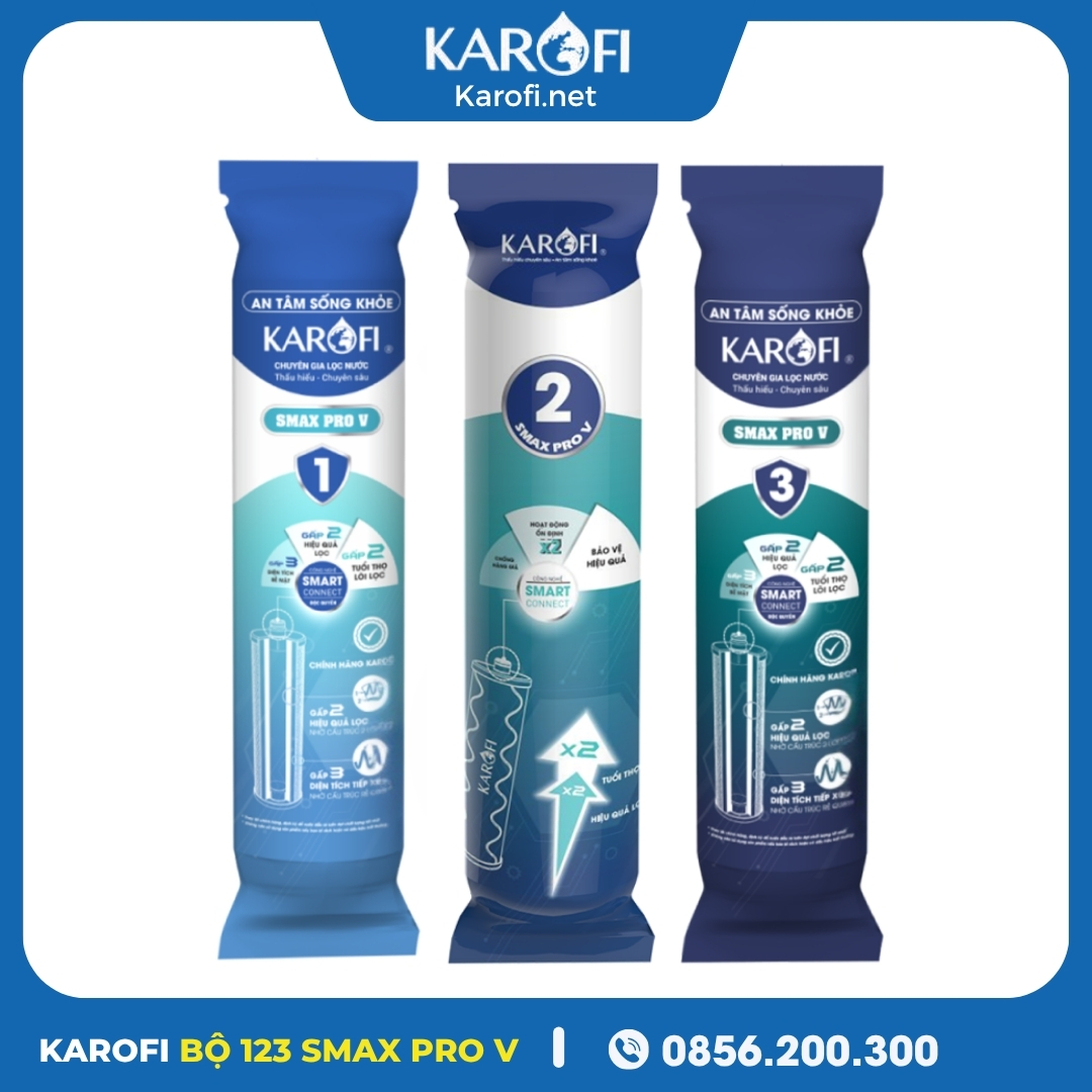 Bộ Lõi 123 Karofi Smax Pro V