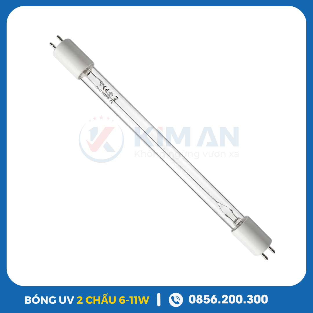 Bóng UV 2 Chấu 6W/11W Cho Máy Lọc Nước