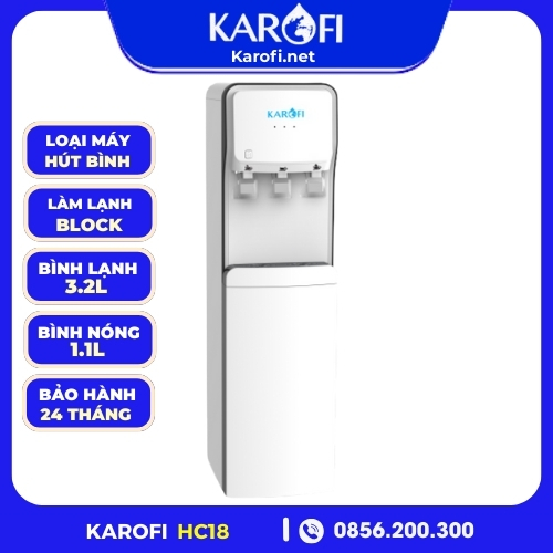Cây nóng lạnh Karofi hút bình HC18