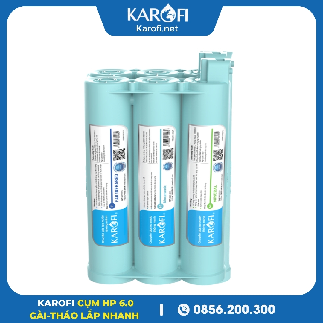 Lõi Chức Năng Karofi HP 6.0 - Gài, Tháo lắp Nhanh