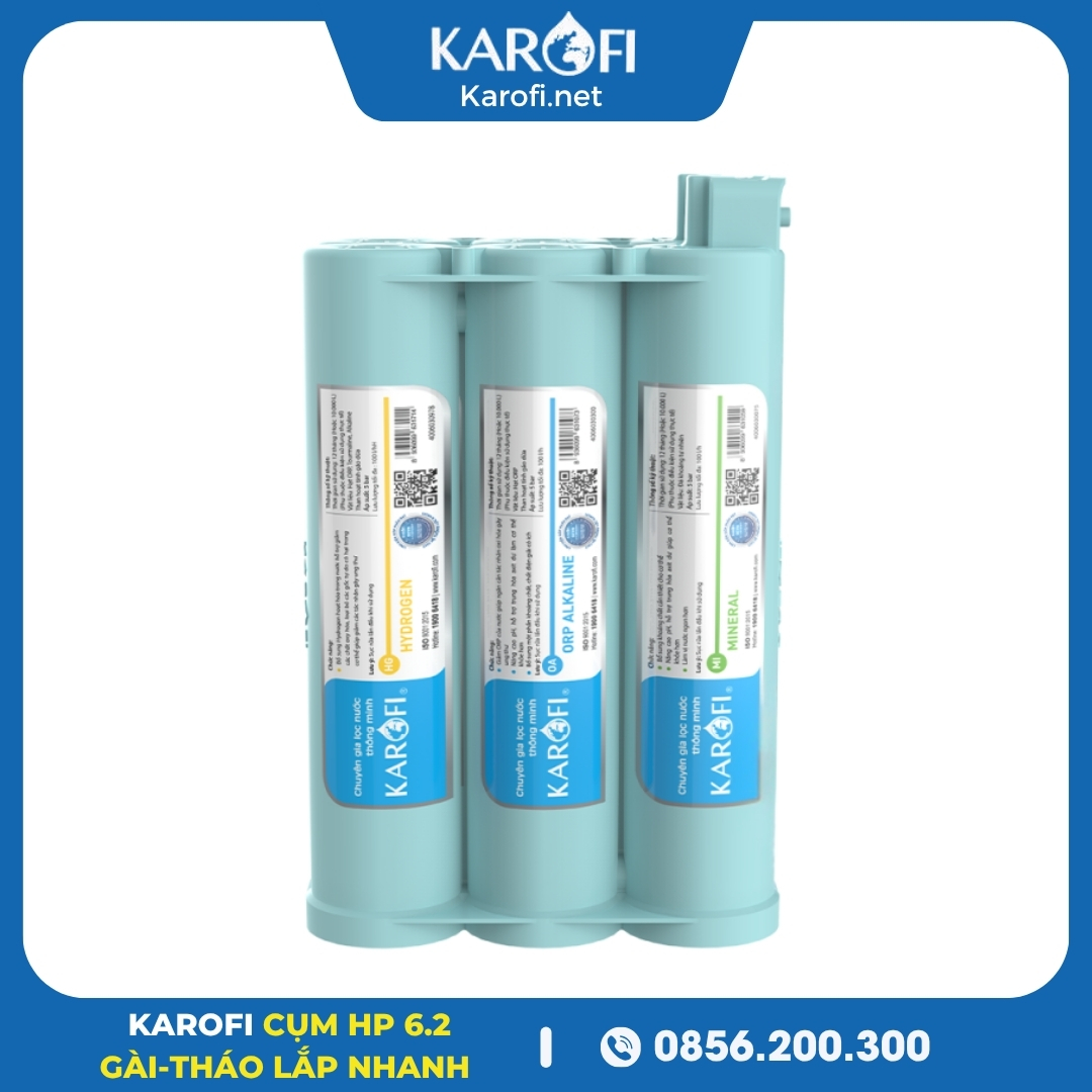 Lõi Chức Năng Karofi HP 6.2 - Gài, Tháo lắp Nhanh