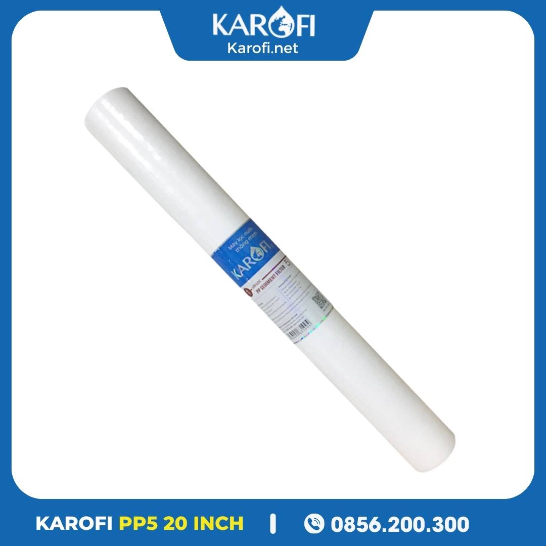 Lõi Lọc Số 1 PP 5 Micron 20inch Karofi- Bán Công Nghiệp