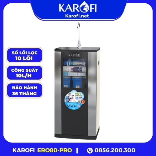 Máy lọc nước RO Karofi ERO80 PRO