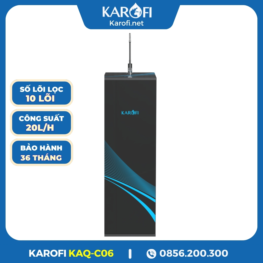 MÁY LỌC NƯỚC KAROFI KAQ-C06