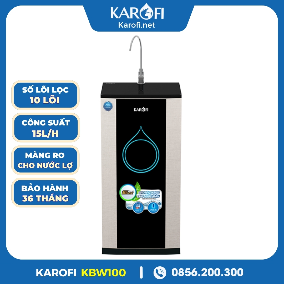 Máy Lọc Nước Karofi KBW100