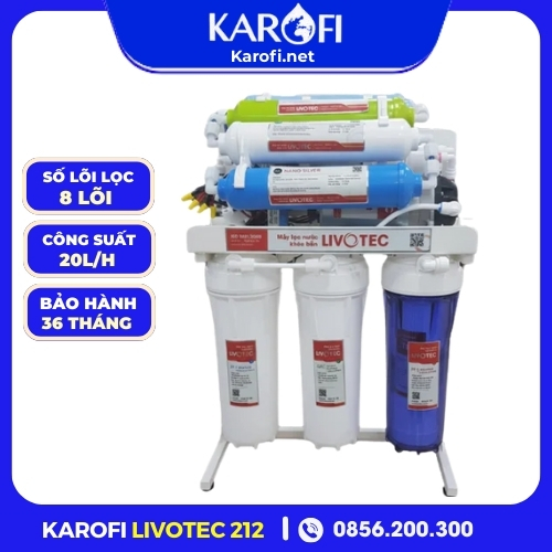 Máy lọc nước Karofi Livotec 212