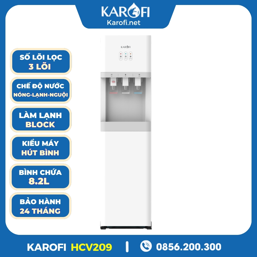 Máy Nóng Lạnh Karofi HCV209