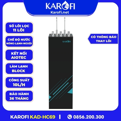 Máy Lọc Nước Nóng Lạnh Karofi KAD-HC69