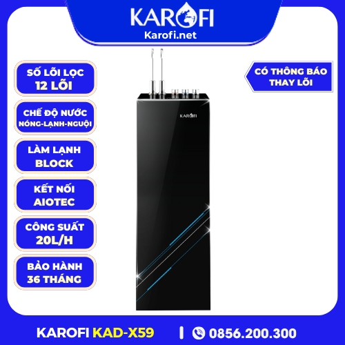 Máy Lọc Nước Nóng Lạnh Karofi KAD-X59