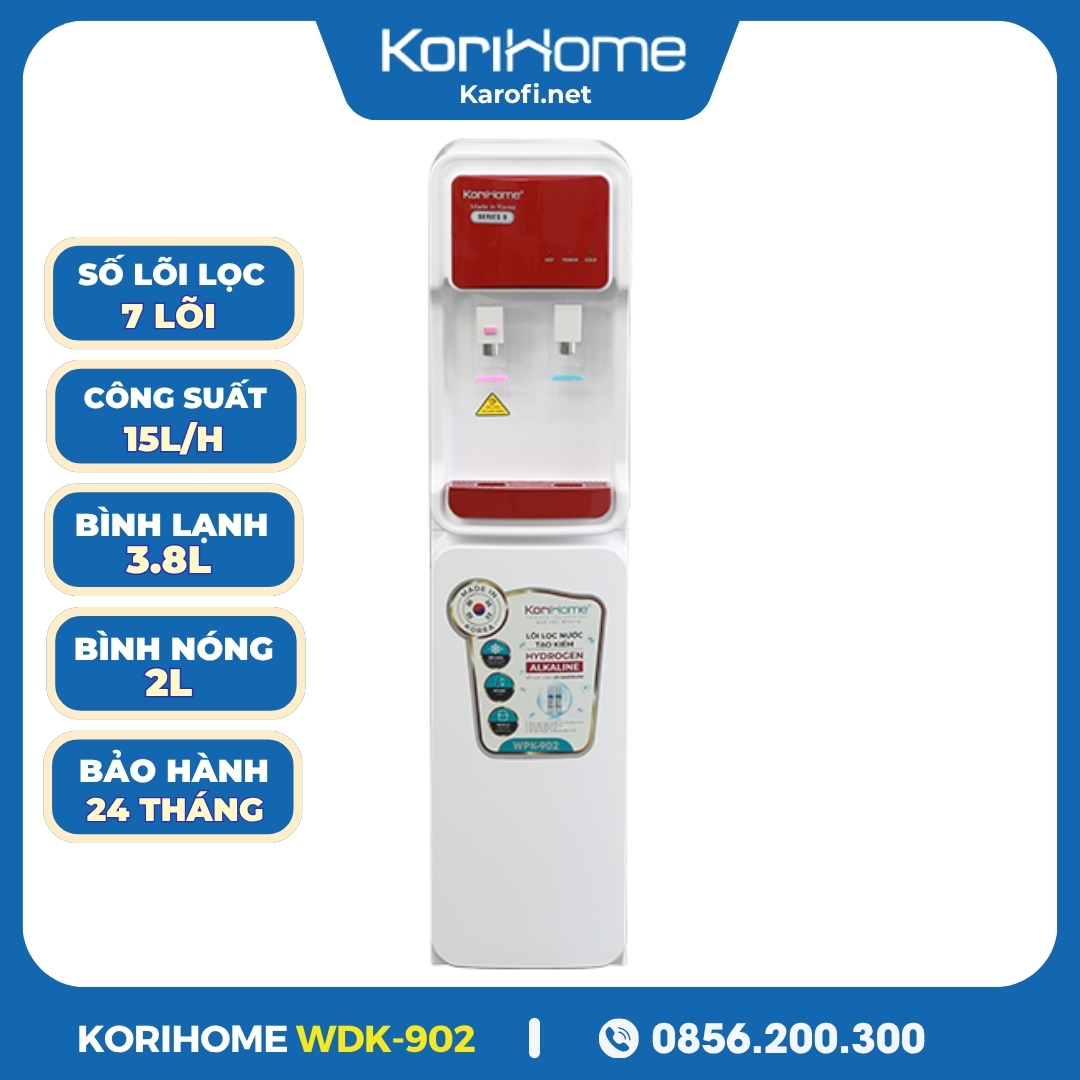 Máy Lọc Nước Nóng Lạnh Korihome WPK-902