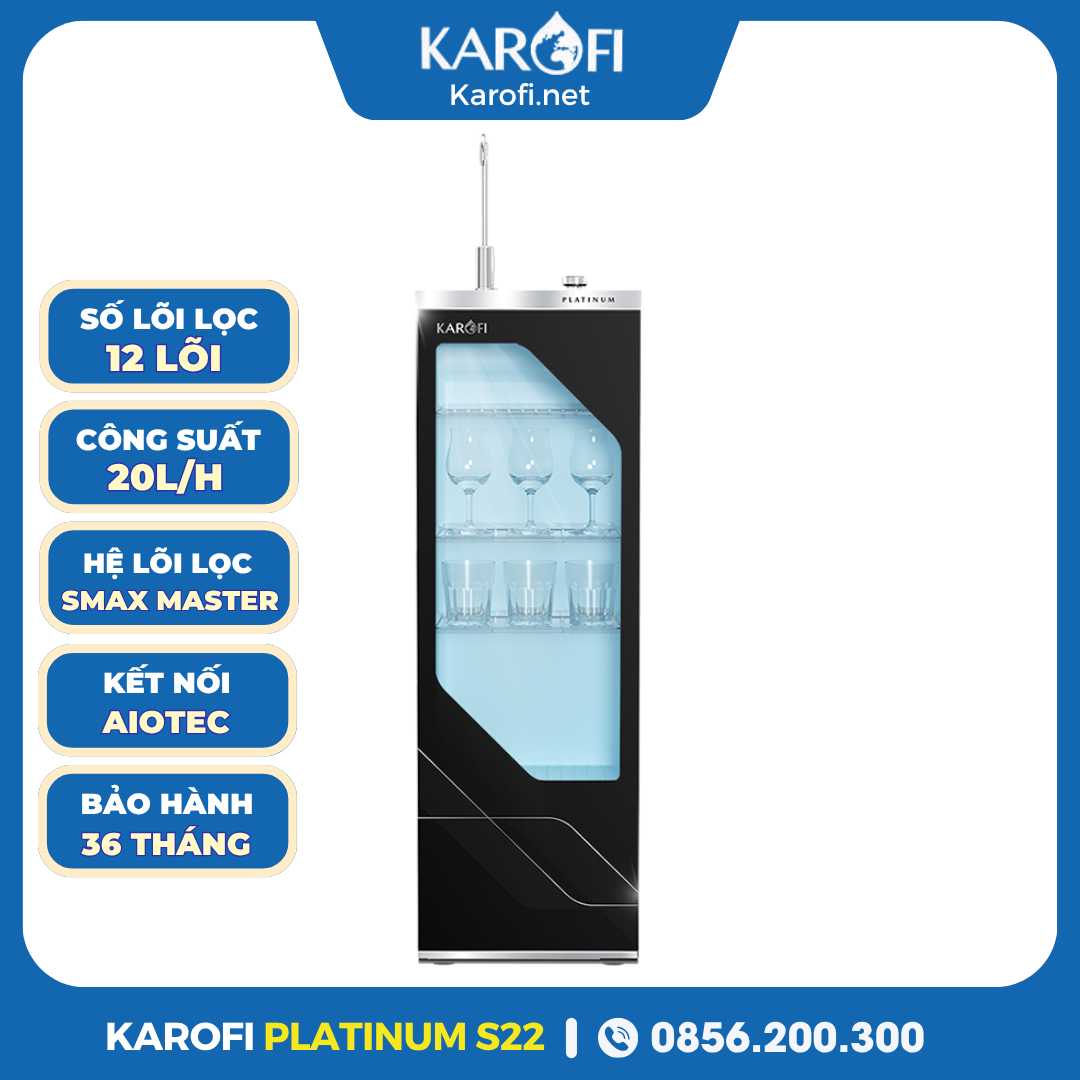 Máy Lọc Nước RO Karofi PLATINUM S22