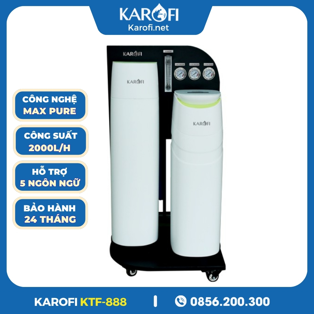Lọc Tổng Trung Tâm Cao Cấp Karofi KTF - 888