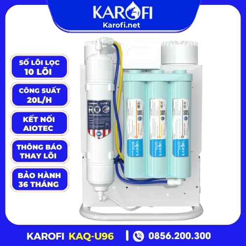 Máy Lọc Nước Karofi Tủ Bếp KAQ-U96