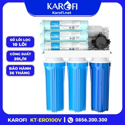 Máy lọc nước để gầm Karofi KT-ERO100V