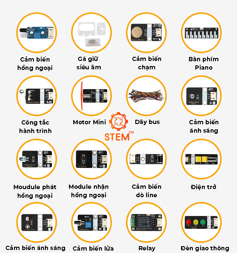 Bộ Kit Microbit cơ bản cảm biến và dữ liệu cho trẻ em | Bộ học tập lập trình Microbit V2 cơ bản