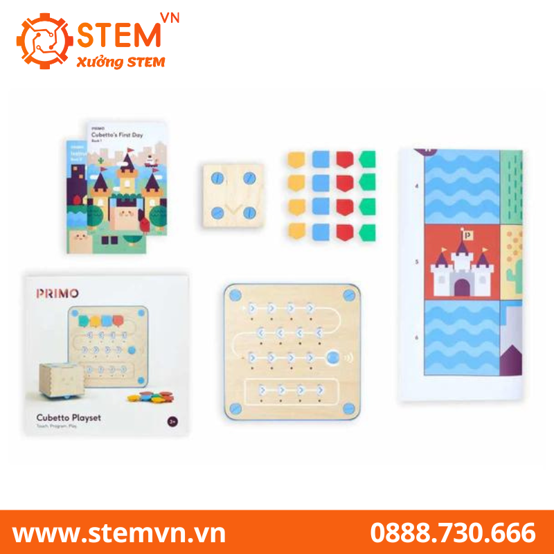 Cubetto Robot giáo dục cho lứa tuổi mầm non - Cubetto Educational