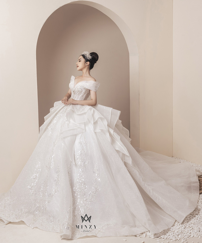 Áo cưới chữ A LILA - 22PA105 - Nicole Bridal