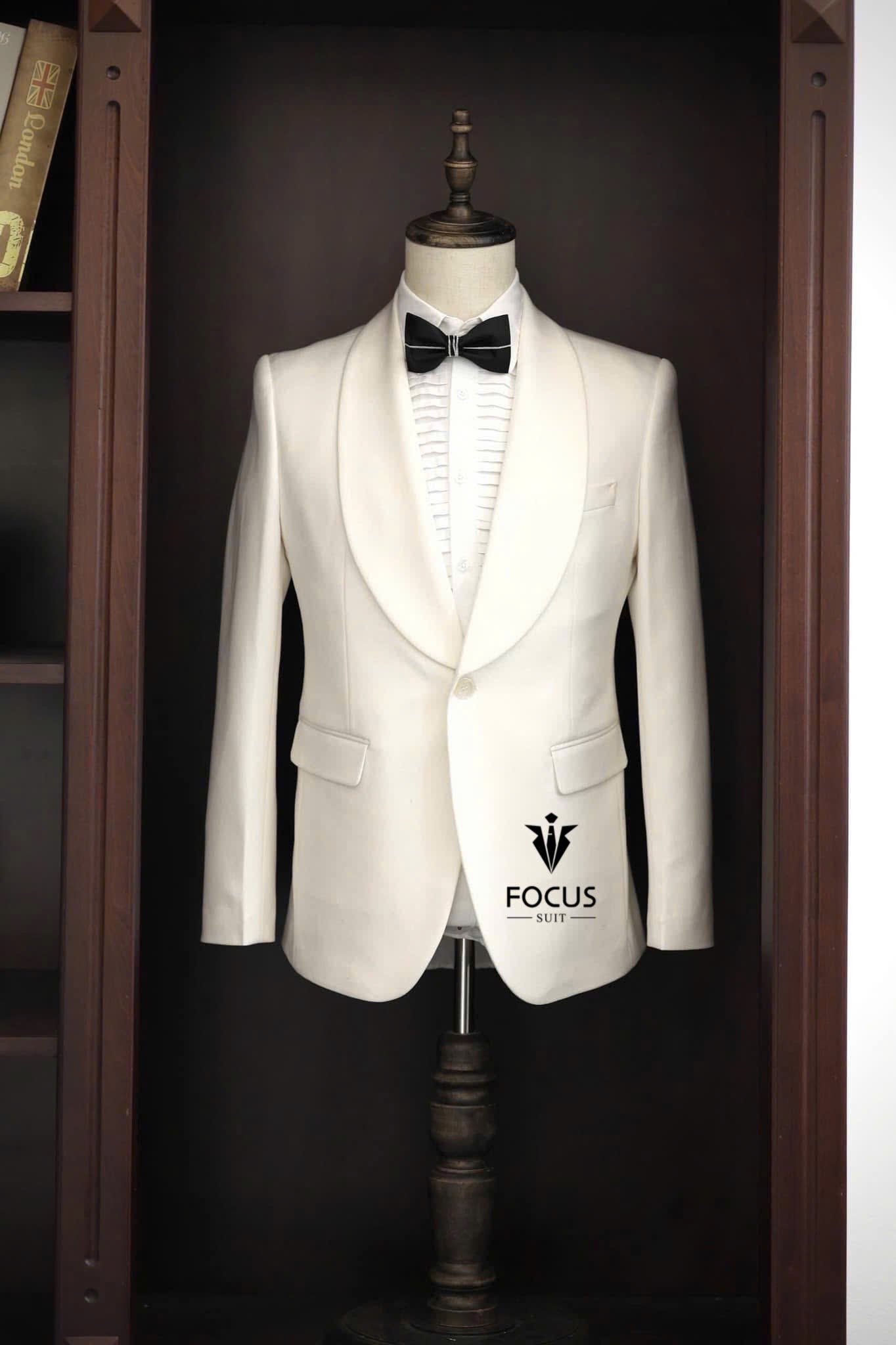 Vest Tuxedo  trắng