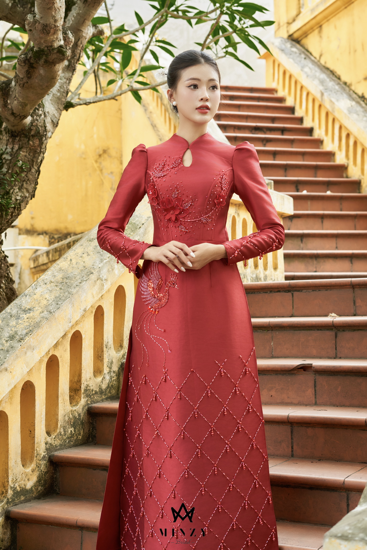 Áo dài nữ tafta 08