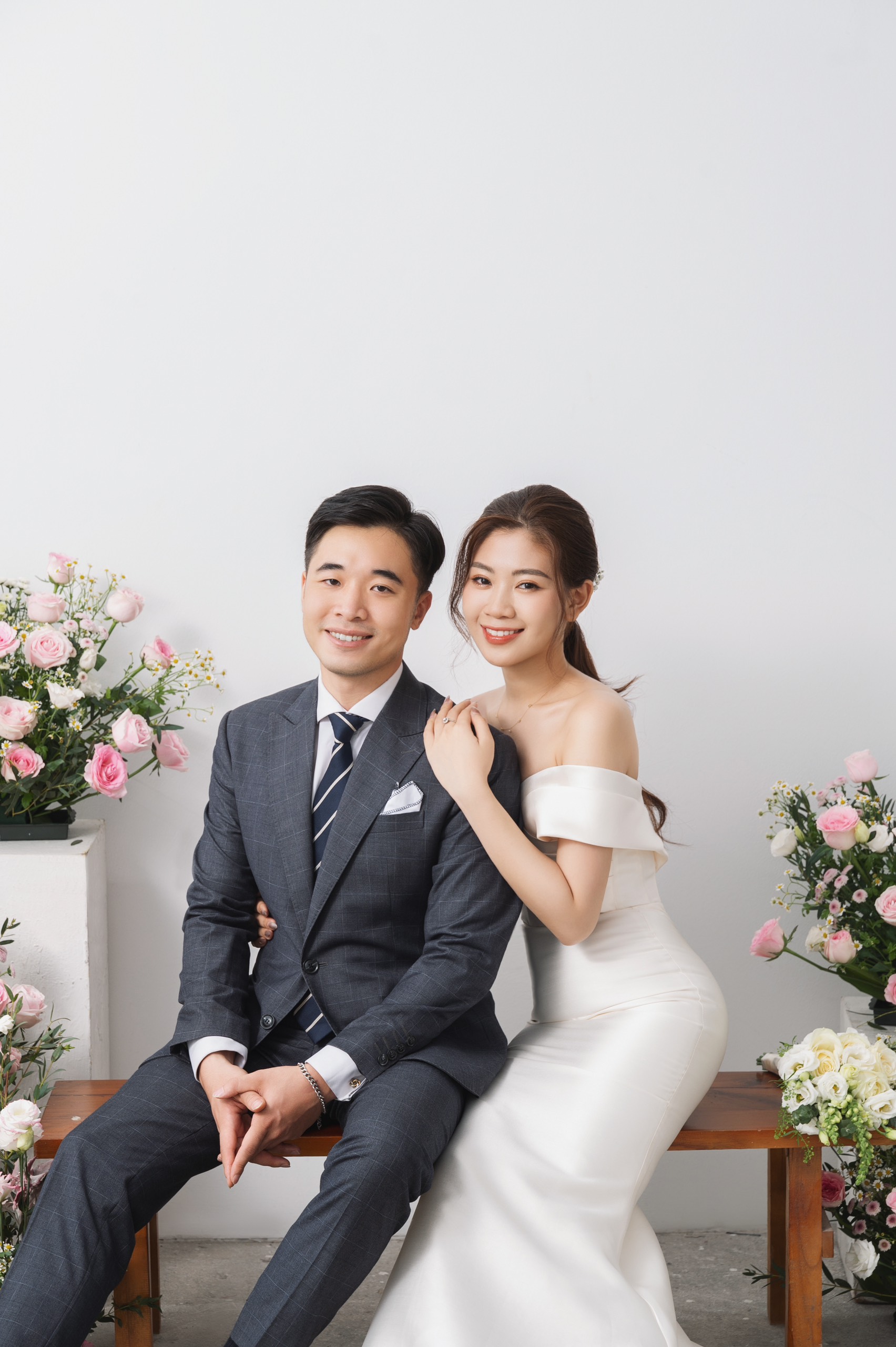 Ảnh cưới studio cô dâu chú rể Ngọc - Trung | MINZYBridal