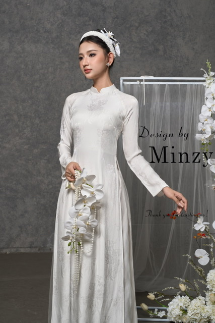 Áo  dài gấm 15