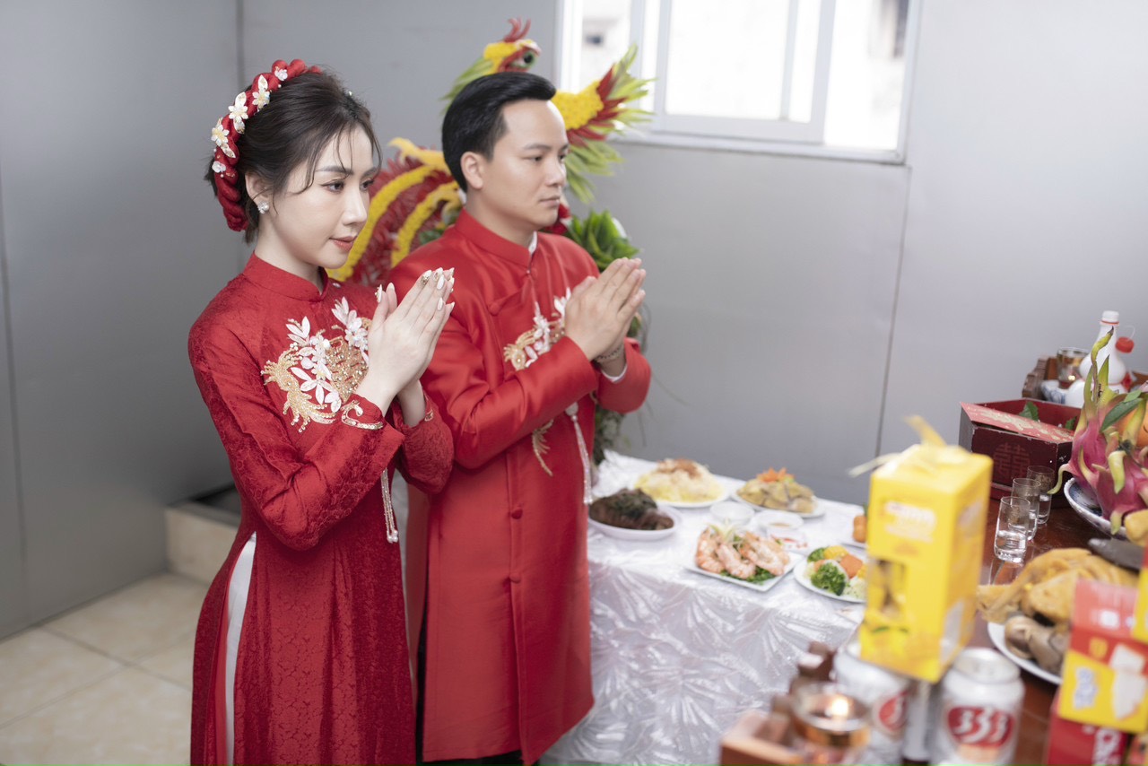 Đám cưới hoàn hảo cô dâu Hải Yến