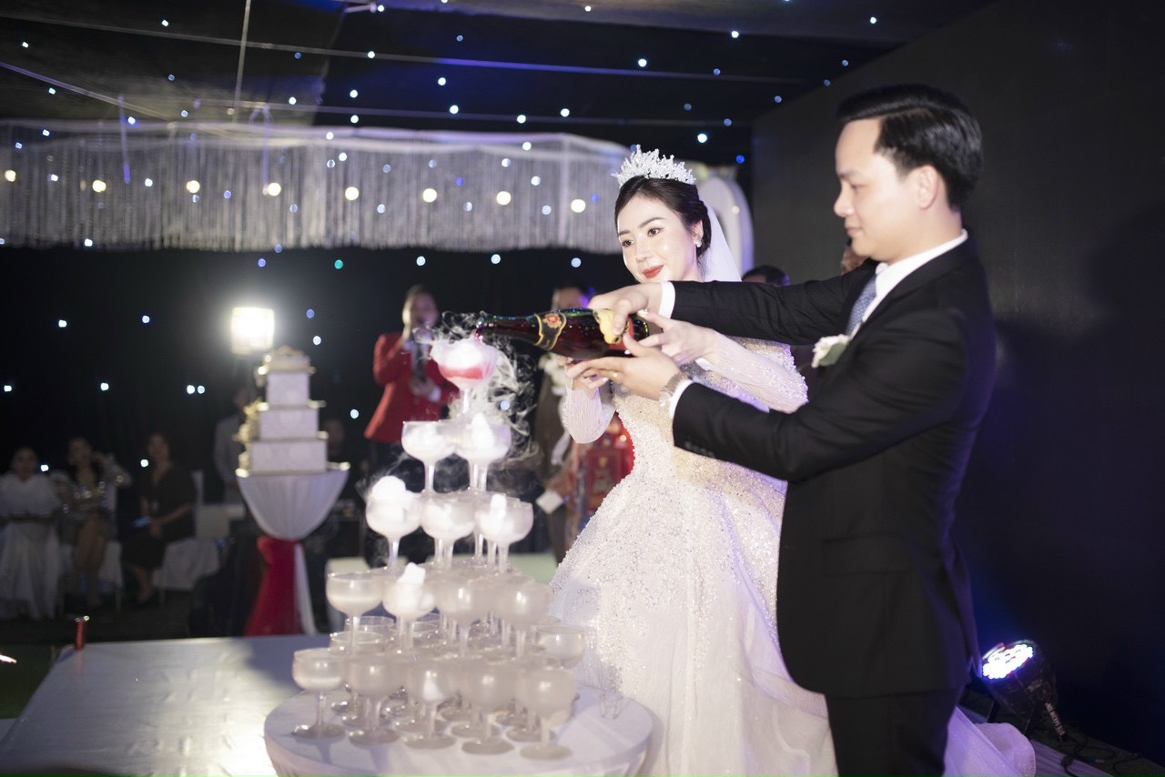 Đám cưới hoàn hảo cô dâu Hải Yến