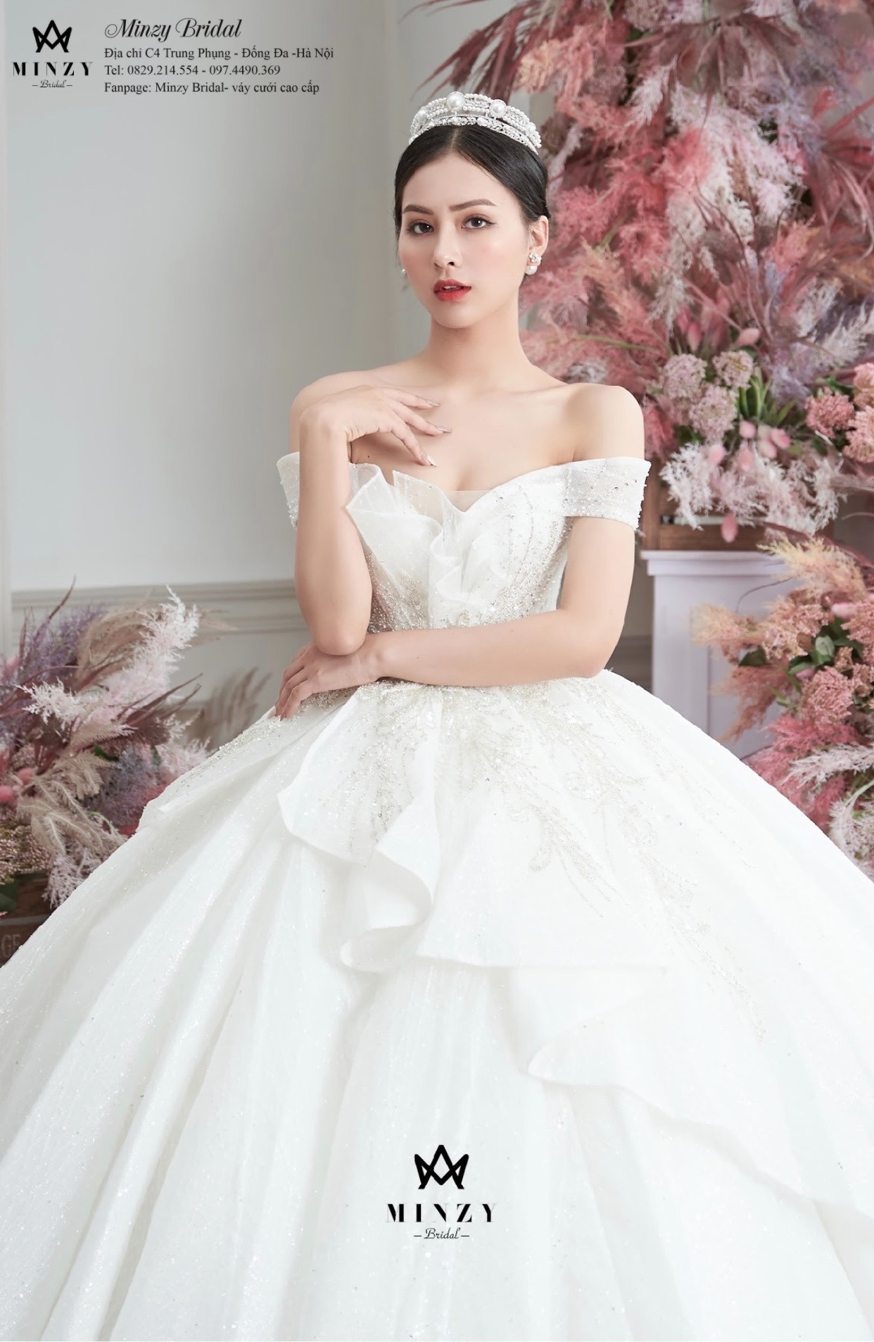 Mua váy cưới giá rẻ đơn giản mà đẹp ở đâu Hà Nội?