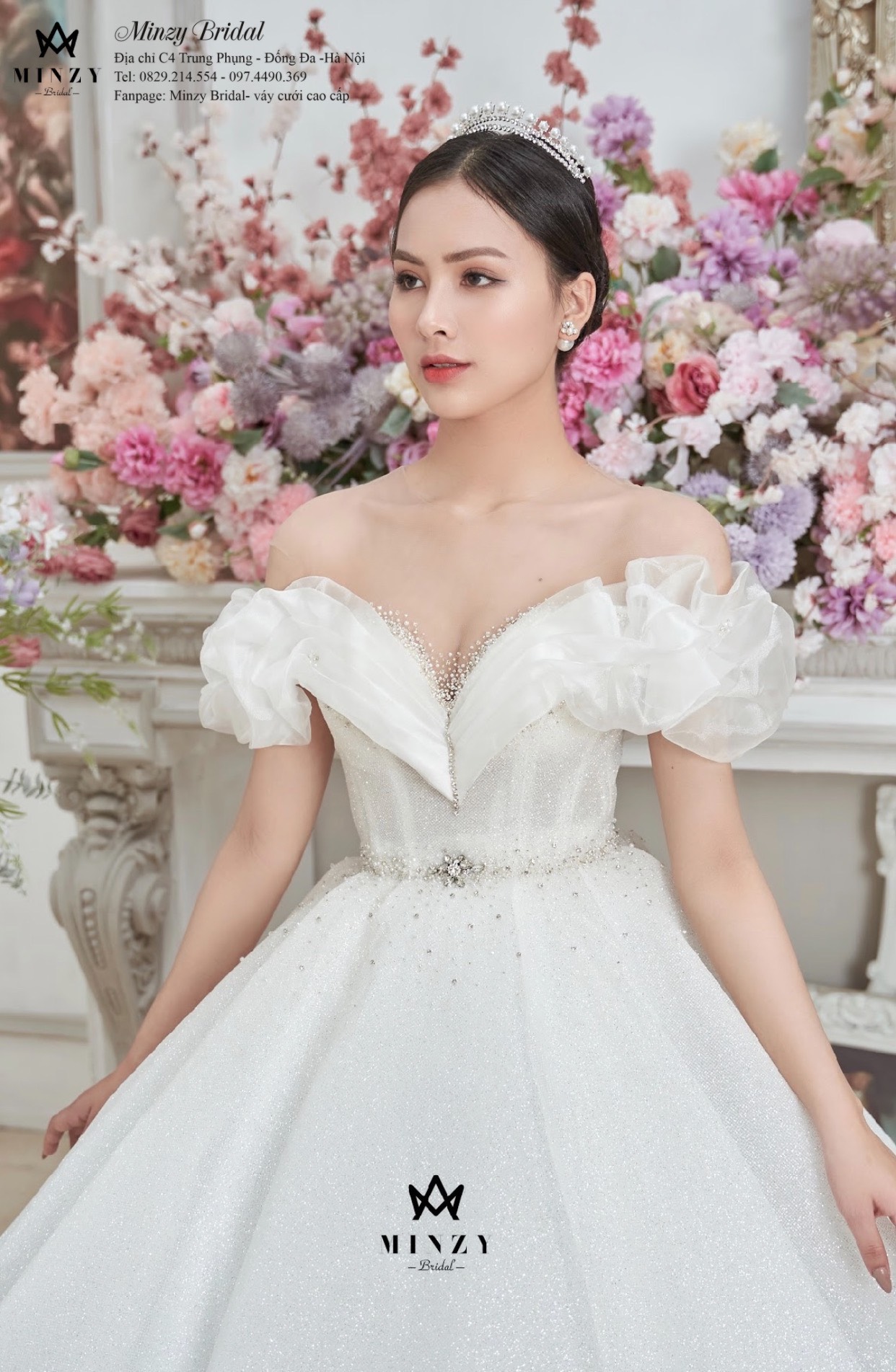 Xưởng may váy cưới đẹp giá rẻ, nhiều mẫu nhất Hà Nội