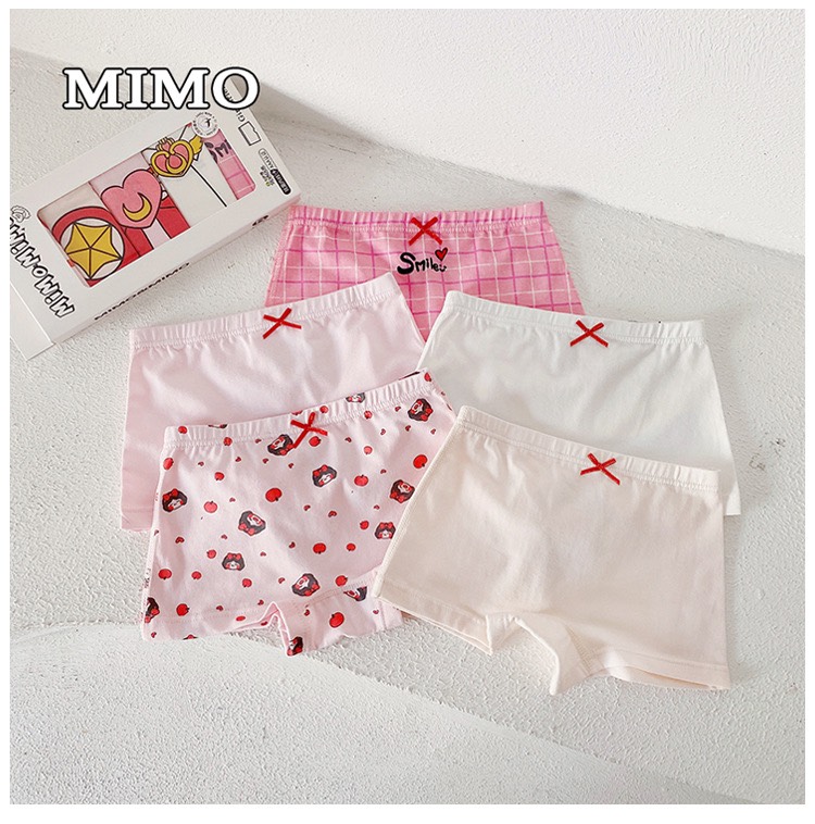 [ORDER] QUẦN CHIP BÉ GÁI (SET 5 CHIẾC)