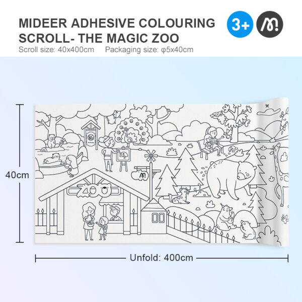 BỘ GIÁ ĐỠ CUỘN GIẤY VẼ ĐA NĂNG - MIDEER