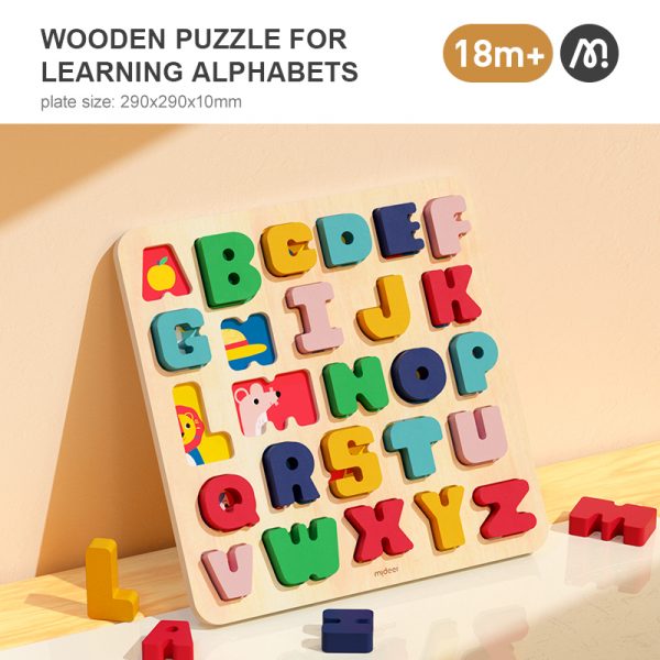 ĐỒ CHƠI GHÉP HÌNH GỖ WOODEN PEG PUZZLES - MIDEER