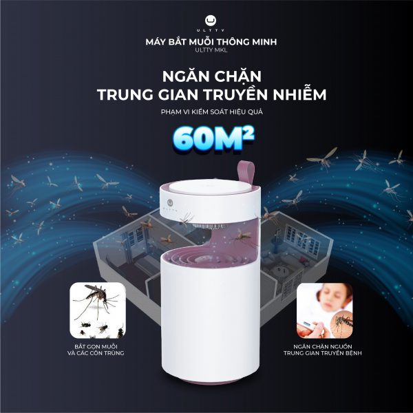 MÁY BẮT MUỖI THÔNG MINH U-ULTTY MKL