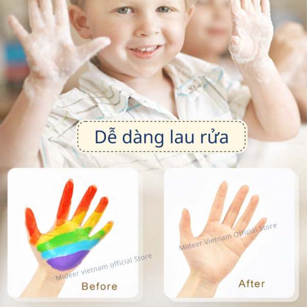 MÀU VẼ TAY FINGER PAINT - MIDEER