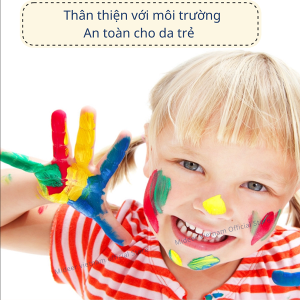 MÀU VẼ TAY FINGER PAINT - MIDEER