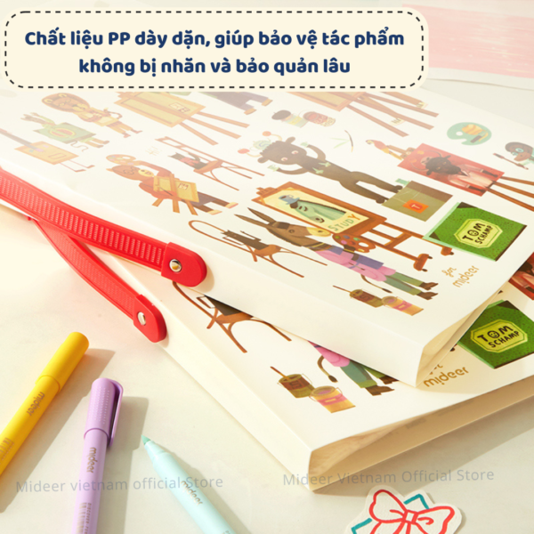 SỔ TAY TRANG TRÍ ÉP HOA KHÔ - MIDEER