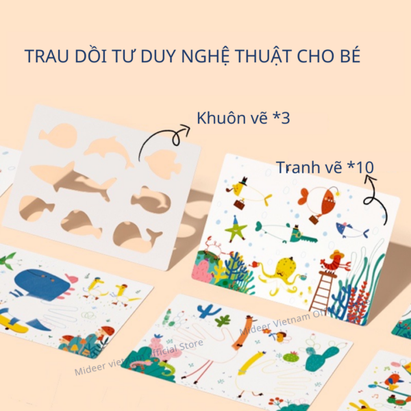 MÀU VẼ TAY FINGER PAINT 3+ - MIDEER