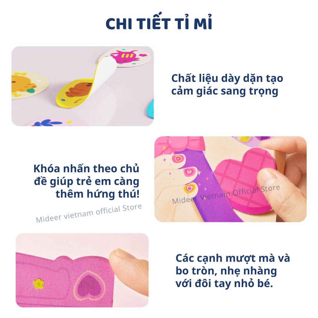 FASHION NAIL STICKERS- MIDEER